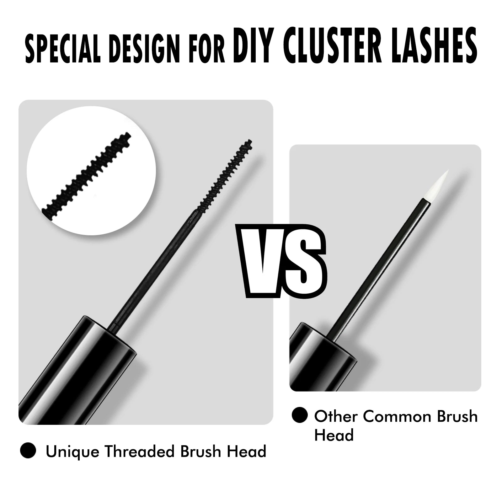 Black Cluster Eyelash Adhesive DIY Segmented Lash Lifting Glue Waterproof Sweatproof Eye Makeup Base Makeup Cosmetic