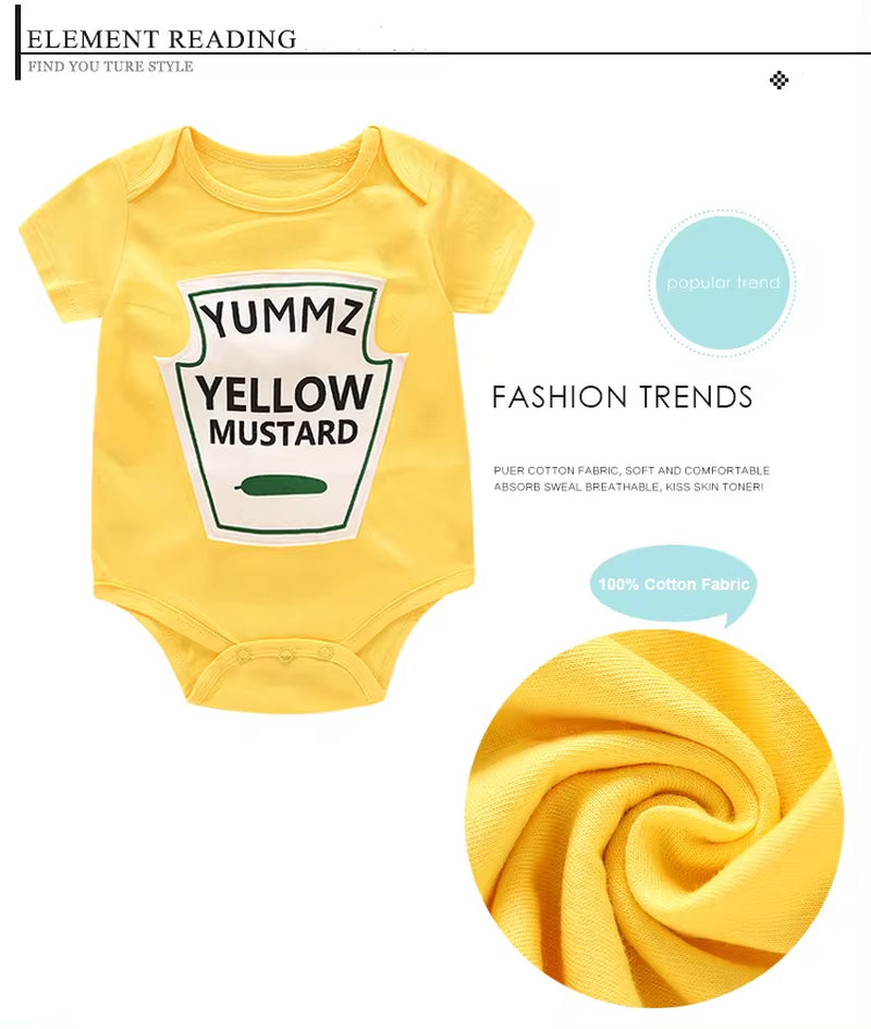 2019 Baby Boys Girls Clothes Summer Baby Bodysuit Short Sleeved Letter Baby Bodysuits One Pieces Cute Babies Twins Clothes #Y